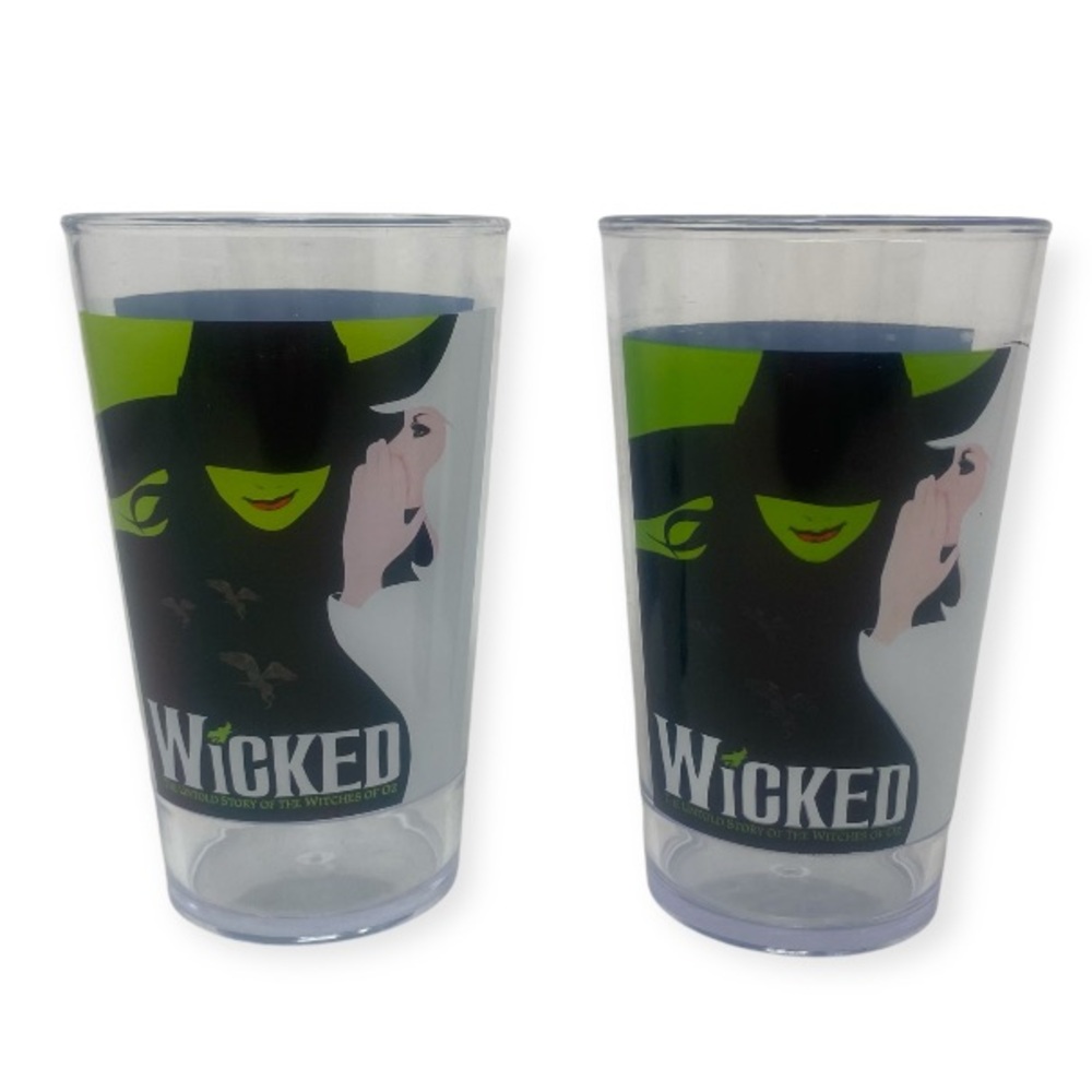 Wicked Broadway Musical Set of 2 Cups from New York City Musical